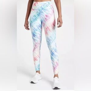 Athleta Tye Dye 7/8 leggings